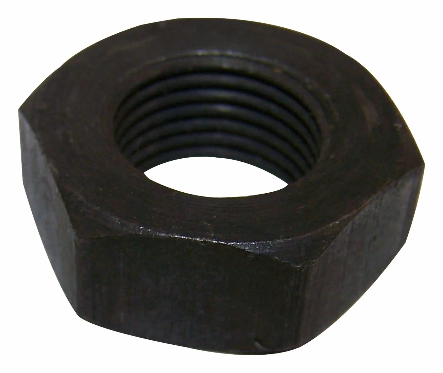 Vintage - Metal Black Pitman Arm Nut - 639115